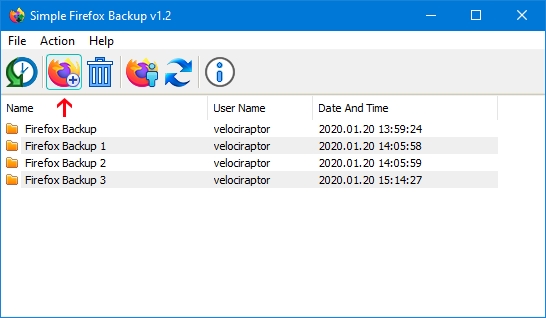 Simple Firefox Backup(火狐备份工具)v1.2 绿色版