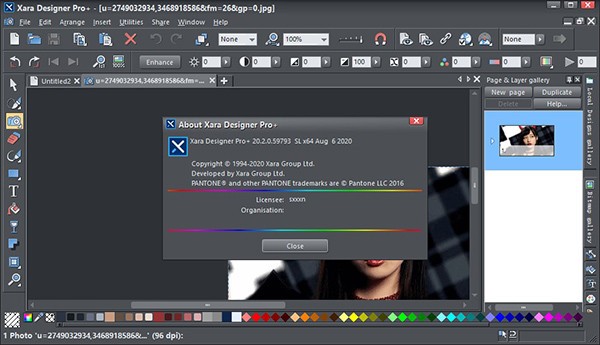 Xara Designer Pro Plus(图形处理软件) v20.2.0.59793免费版