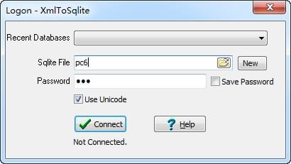 XmlToSqlite(Xml导入Sqlite工具) v2.1官方版