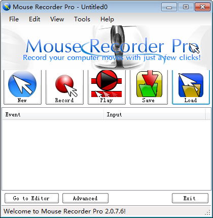 Mouse Recorder Pro(键盘鼠标录制)下载 v2.0.7.6官方版  