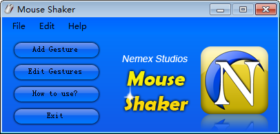 Mouse Shaker(自定义鼠标手势软件)