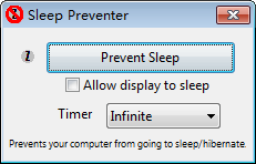 Sleep Preventer(电脑防休眠软件)下载 v1.3.0免费版  