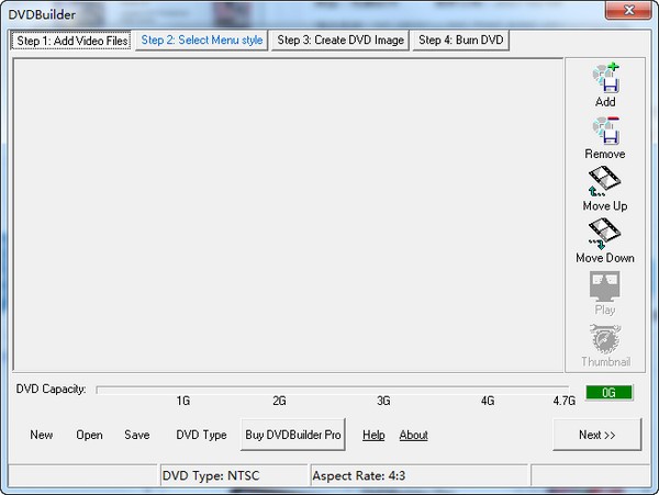 DVDBuilder Pro v5.0.0.0官方版(1)