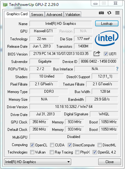 Z最新版-GPU-Z下载 v2.34.0.0官方版  