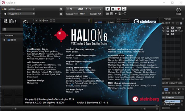 Steinberg HALion(综合音源与采样软件)下载 v6.4.0免费版  