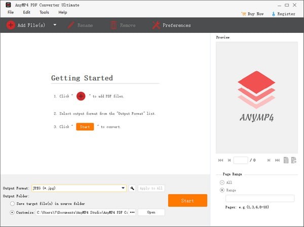 AnyMP4 PDF Converter Ultimate下载 v3.3.30免费版  
