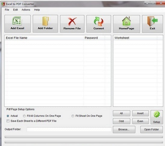 Free Excel to PDF Converterv1.0.0.0 官方版