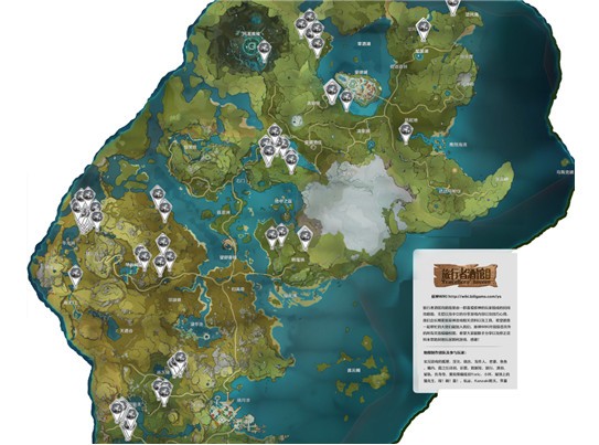 原神白铁块哪里多 原神白铁块分布图