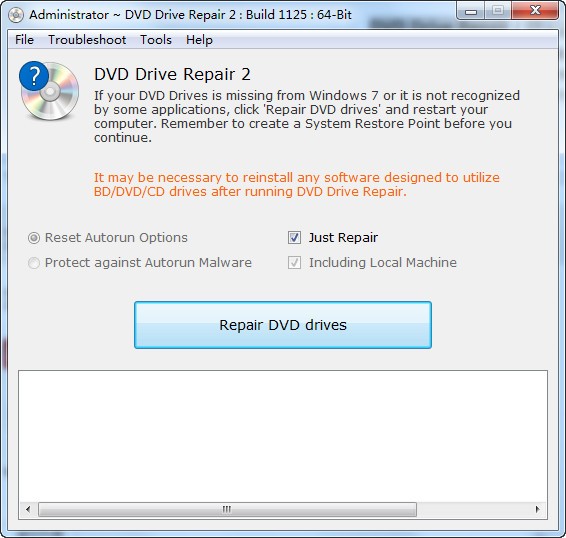 DVD Drive Repair下载 v2.2.2.1125官方版  