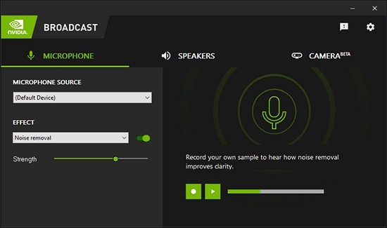 NVIDIA Broadcast(英伟达直播软件)