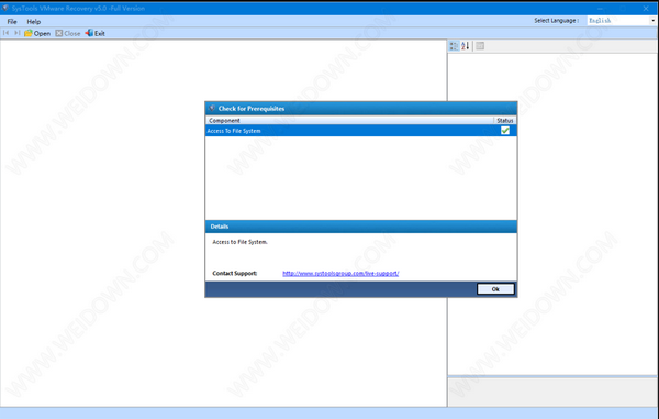 SysTools VMware Recovery(虚拟机数据恢复软件) v8.0免费版