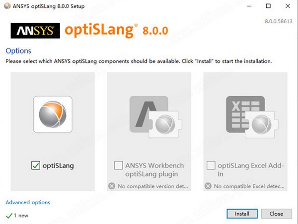 ANSYS optiSLang(多学科设计优化软件)下载 v8.0.0.58613免费版  