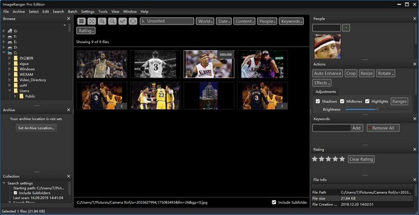 ImageRanger Pro Edition(图形查看器) v1.7.6.1630免费版