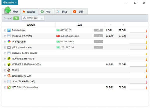 glasswire elite(防火墙与网络监视器) v2.2.260.0官方版