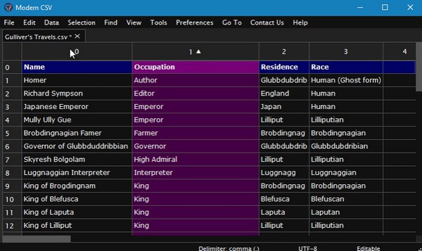 Modern CSV(CSV文件编辑器)下载 v1.3.0官方版  (2)