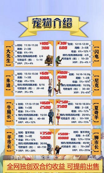 欢乐动物城红包版 安卓版v1.0