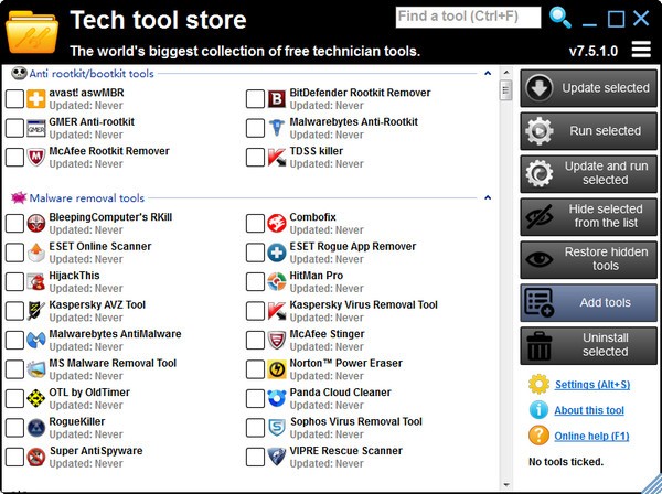 Tech Tool Store(应用程序下载工具) v7.5.1.0官方版