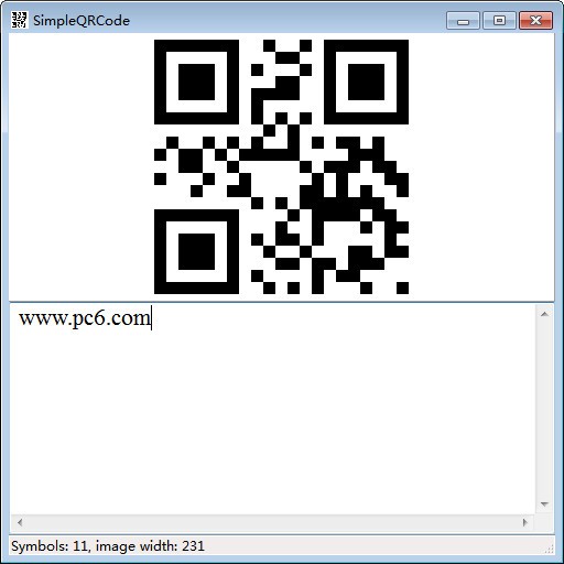 SimpleQRCode(轻量二维码生成软件) v1.0免费版