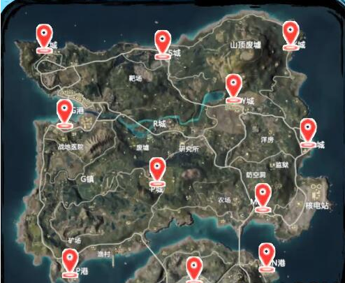 和平精英圣诞乐园在哪里