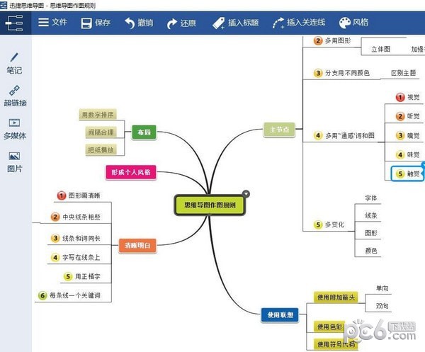 迅捷思维导图软件 v1.6.1官方版