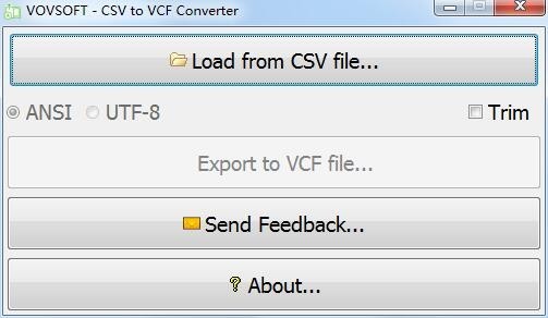 CSV to VCF Converter(CSV转VCF工具)下载 v1.2.0.0官方版  