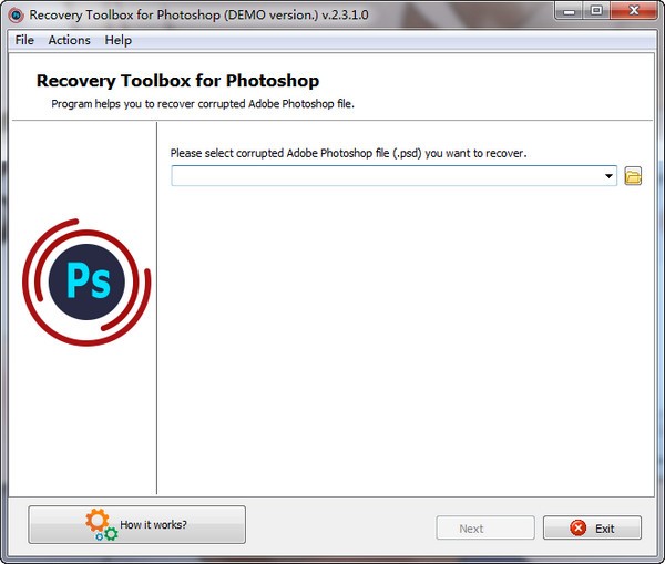 Recovery Toolbox for Photoshop下载 v2.3.1.0官方版  