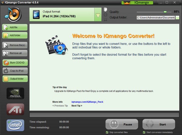 IQmango Converter(音视频格式转换工具)