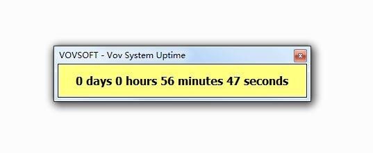 Vov System Uptime(系统运行时间显示工具)下载 v1.6官方版  