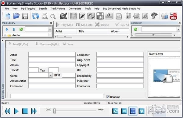 Zortam Mp3 Media Studio(音乐文件管理) v27.50官方版
