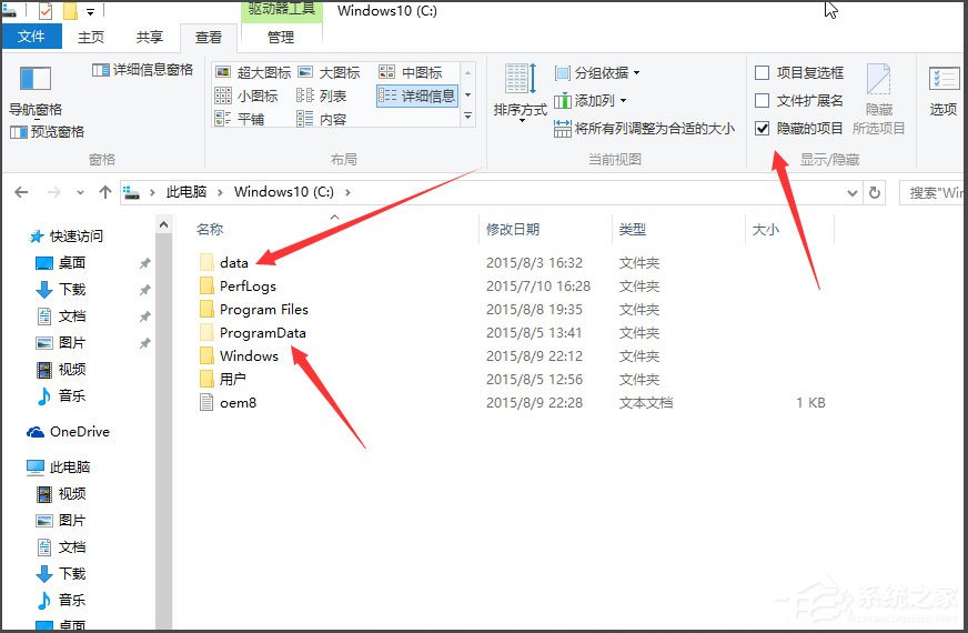 Win10如何显示隐藏文件？Win10显示隐藏文件的方法(5)