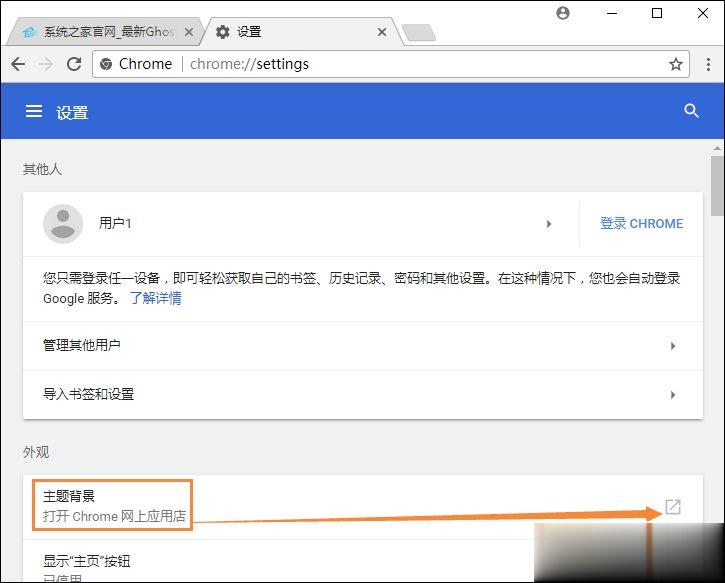 谷歌浏览器皮肤怎么换 修改谷歌浏览器皮肤的方法(2)