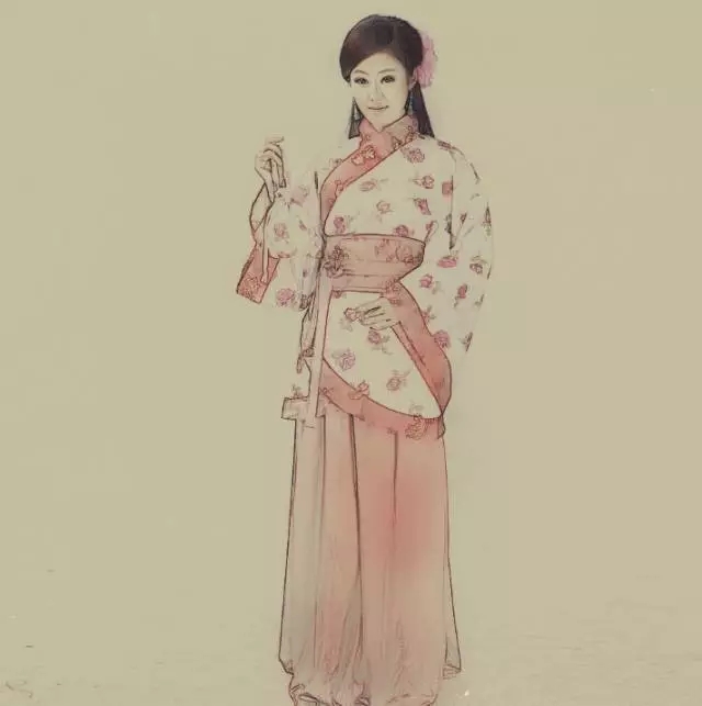 中国风工笔画人像效果ps(12)