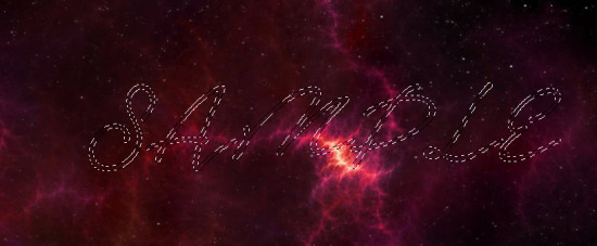 ps星空字效教程(6)