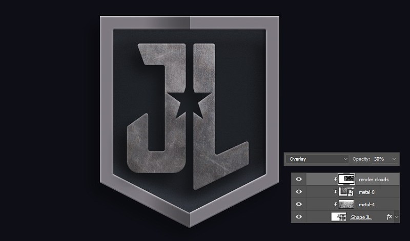 怎么使用AI创建正义联盟LOGO(74)