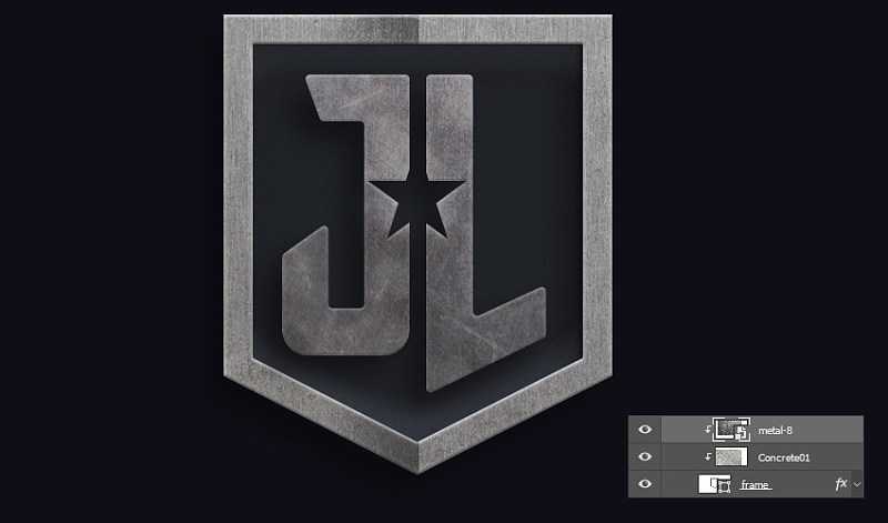 怎么使用AI创建正义联盟LOGO(78)