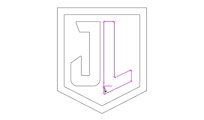 怎么使用AI创建正义联盟LOGO(23)