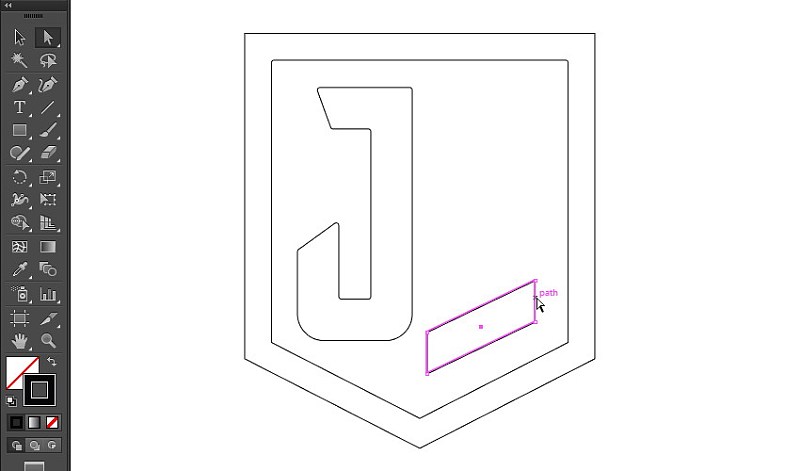 怎么使用AI创建正义联盟LOGO(18)