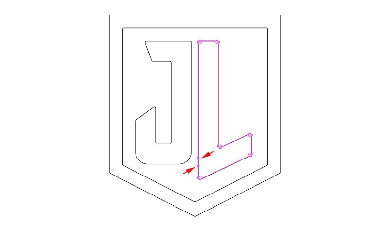 怎么使用AI创建正义联盟LOGO(22)
