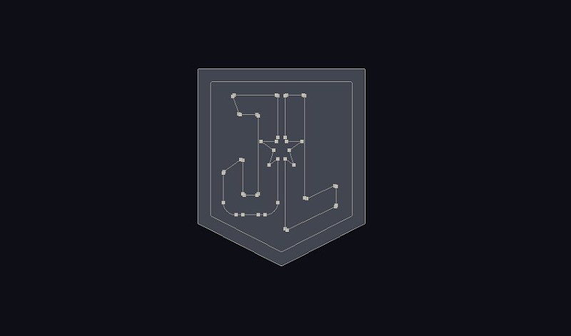 怎么使用AI创建正义联盟LOGO(41)