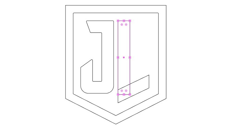 怎么使用AI创建正义联盟LOGO(19)