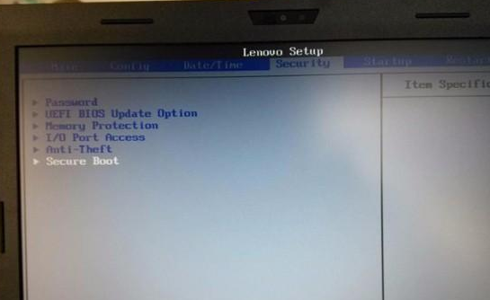 联想商用机系列win8改win7系统bios设置教程