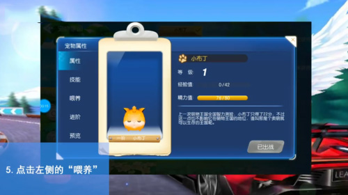 一起来飞车如何喂养宠物(4)