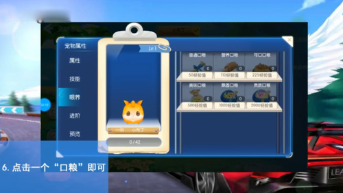 一起来飞车如何喂养宠物(5)