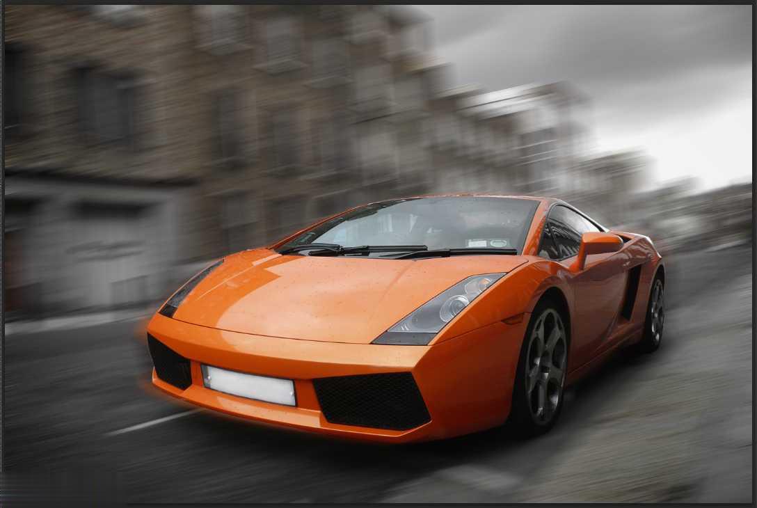 PS制作炫酷火焰跑车特效(3)