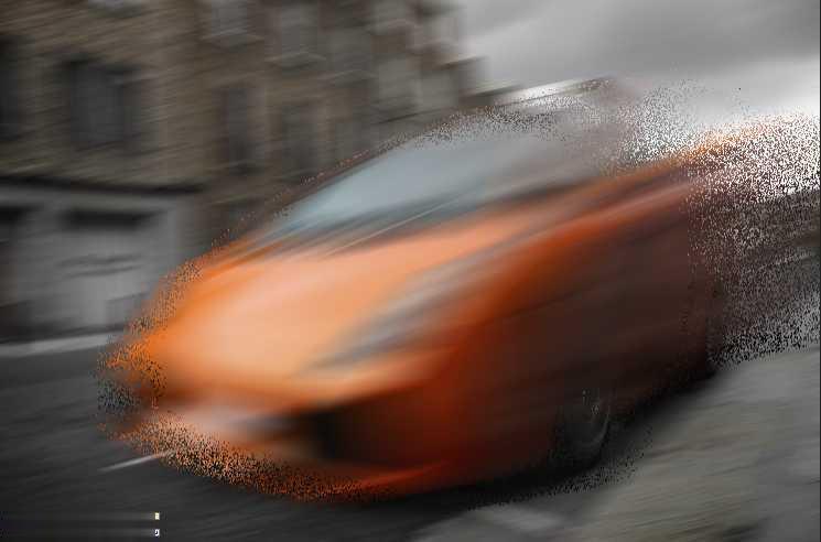 PS制作炫酷火焰跑车特效(21)