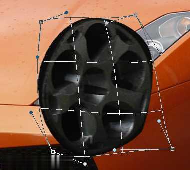 PS制作炫酷火焰跑车特效(8)