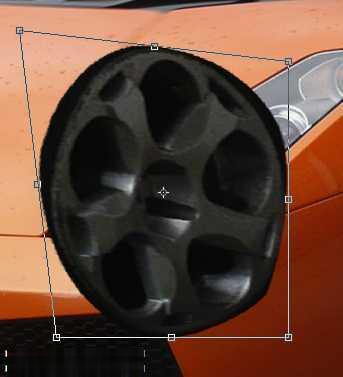 PS制作炫酷火焰跑车特效(9)