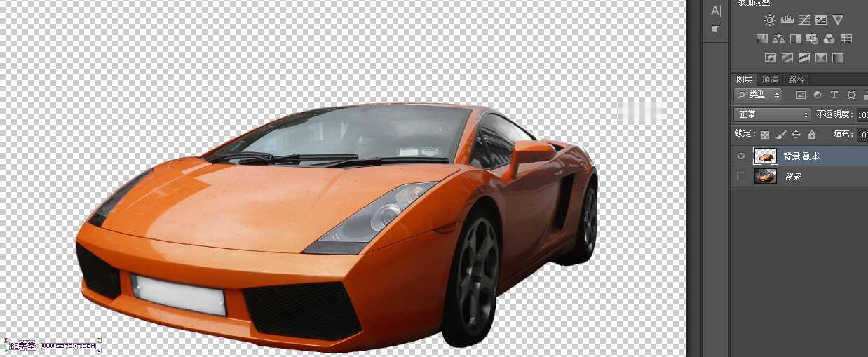 PS制作炫酷火焰跑车特效(1)