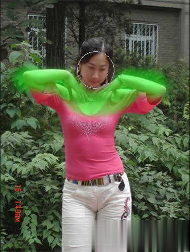photoshop怎么给人物减肥(1)