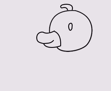 ps如何画小鸭子简笔画(3)
